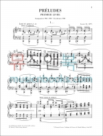 헨레 드뷔시 프렐류드 1권 [HN383] Henle 전주곡 원전 피아노 악보