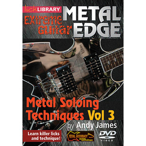 (할인) Lick Library: Metal Edge - Metal Soloing Techniques - Volume 3 레슨 DVD[00393149]