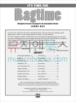 래그타임 피아노 악보 It's Time for Ragtime [00-11721]