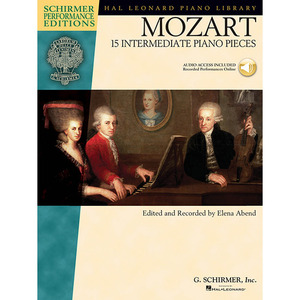 Mozart - 15 Intermediate Piano Pieces모차르트 - 중급 피아노를 위한 소품집 (온라인 음원 포함)[00296686]