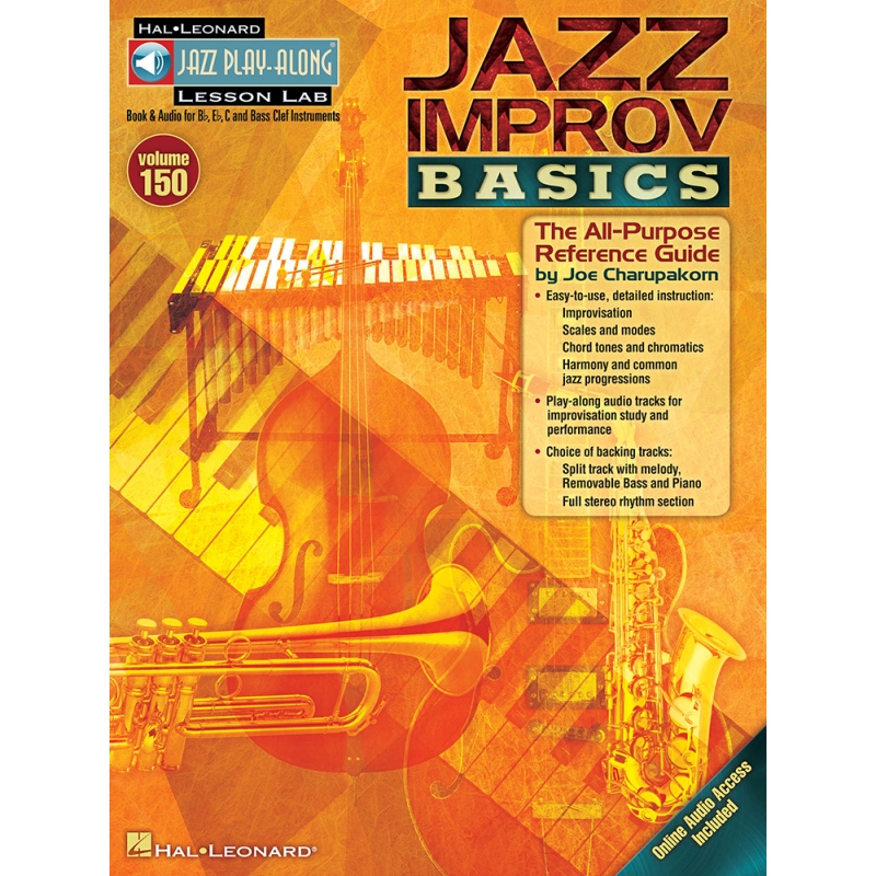 (할인) Jazz Improv Basics (Jazz Play-Along)재즈 임프로바이즈 교본[00843195]