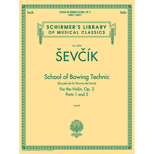 세프치크 바이올린 활쓰기 테크닉 교재 1,2권 합본판 악보 Sevcik School of Bowing Technics Op 2 [50490662]