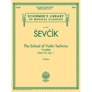 세프치크 바이올린 테크닉 1-4권 합본판 악보 op 1 Sevcik The School of Violin Technics Complete [50490034]