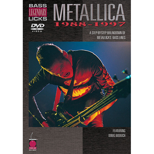 (할인) Metallica - Bass Legendary Licks 1988-1997메탈리카 베이스 레슨 DVD[02500484]