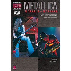 (할인) Metallica - Bass Legendary Licks 1983-1988메탈리카 베이스 레슨 DVD[02500481]