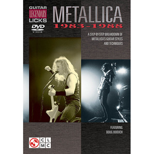 (할인) Metallica - Guitar Legendary Licks 1983-1988메탈리카 기타 레슨 DVD[02500479]