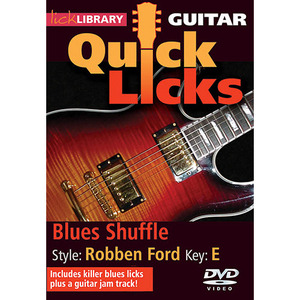 (할인) Robben Ford - Blues Shuffle: Quick Licks 로벤 포드 기타 레슨 DVD[00393105]