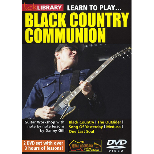 (할인) Black Country Communion (Joe Bonamassa) - Lick Library: Learn To Play Black Country Communion 블랙 컨트리 커뮤니온 (조 보나마사) 레슨 DVD[RDR0424]