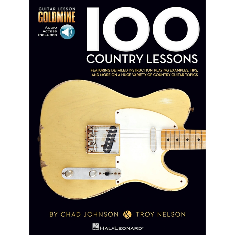 컨트리 기타 교재 (온라인 음원 포함) 100 Country Lessons (Guitar) [00696455]