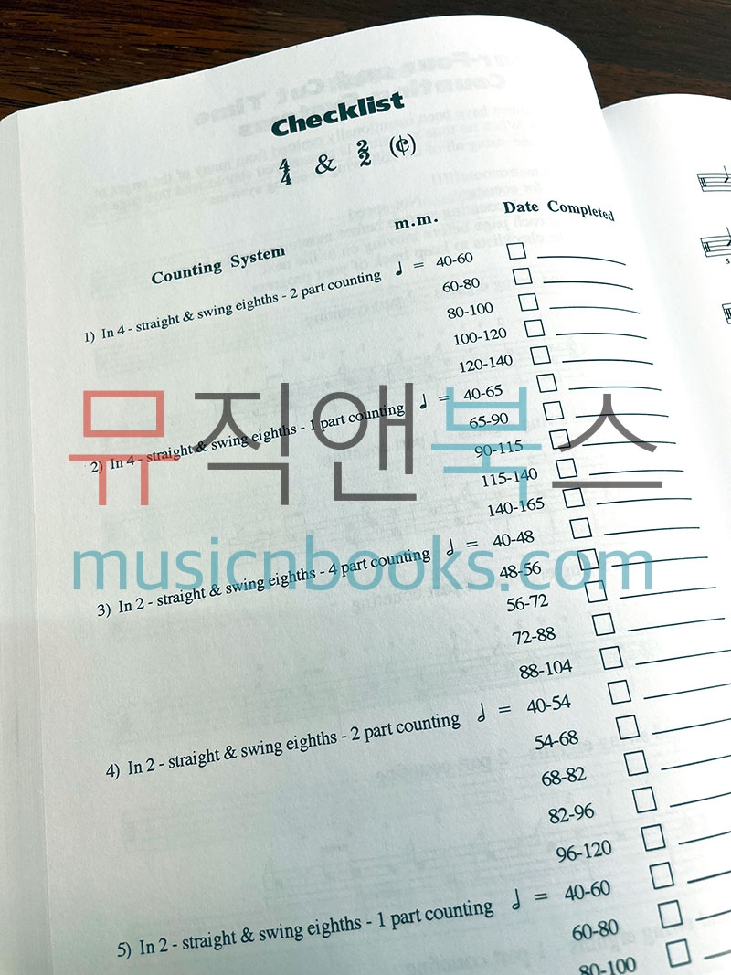 리듬 초견 교재 백과사전 (모든 악기용) Encyclopedia of Reading Rhythms [00695145]