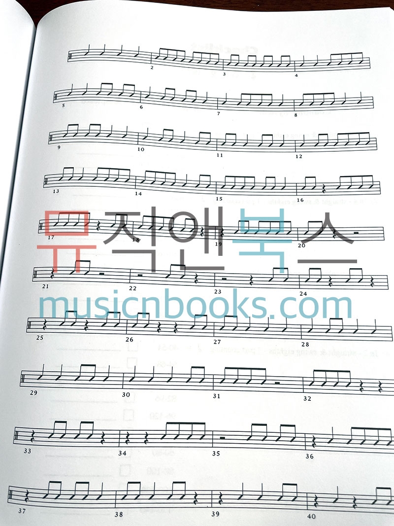 리듬 초견 교재 백과사전 (모든 악기용) Encyclopedia of Reading Rhythms [00695145]