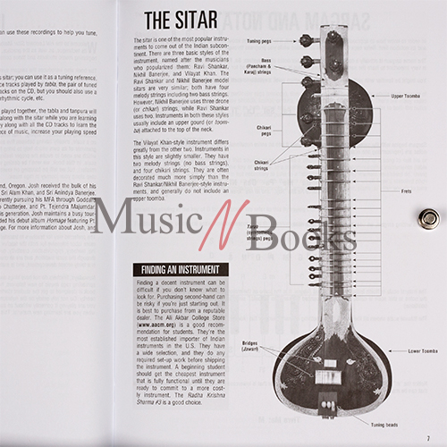 Hal Leonard Sitar Method할 레오나드 시타르 교본[00696613]