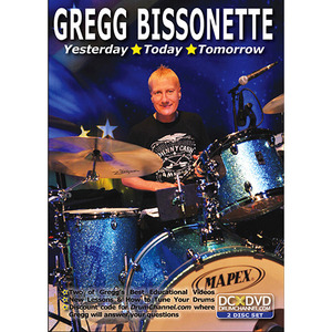 (할인) Gregg Bissonette - Yesterday, Today, Tomorrow그렉 비소넷 드럼 레슨 DVD[93-DV10022001]