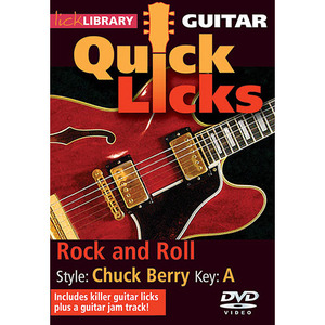 (할인) Chuck Berry - Rock and Roll: Quick Licks 척 베리 기타 레슨 DVD[00393128]