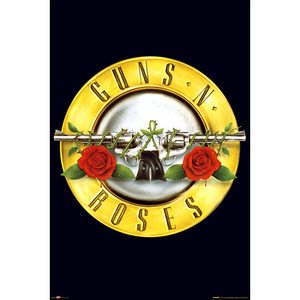 (할인) Guns N Roses - Logo건즈 앤 로지즈 포스터[LP0926]