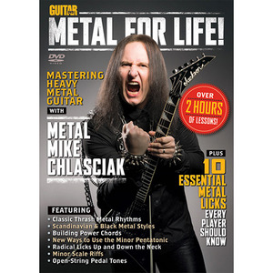 (할인) Guitar World: Metal for Life!헤비메탈 기타 레슨 DVD[56-41082]