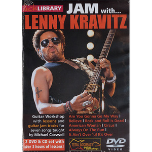 (할인) Lenny Kravitz - Lick Library: Jam With Lenny Kravitz레니 크라비츠 레슨 DVD[RDR0320]