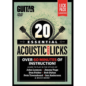 (할인) Guitar World: 20 Essential Acoustic Rock Licks어쿠스틱 록 기타 릭 DVD[56-40561]