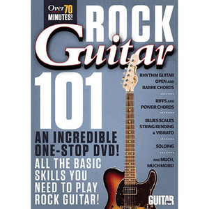 (할인) Guitar World: Rock Guitar 101록 기타 기초 레슨 DVD[56-41086]