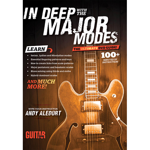 (할인) Guitar World: In Deep with the Major Modes메이저 모드 기타 레슨 DVD[56-42318]