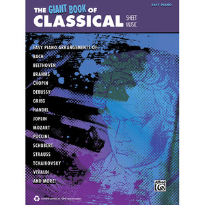 쉬운 클래식 피아노 악보 The Giant Book of Classical Sheet Music [00-42435]