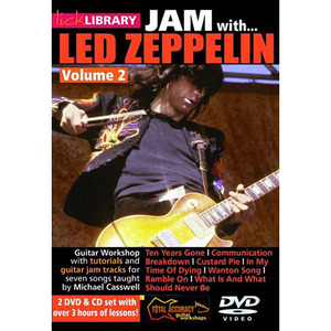 (할인) Led Zeppelin - Lick Library: Jam With Led Zeppelin - Volume 2 레드 제플린 기타 레슨 DVD[RDR0321]