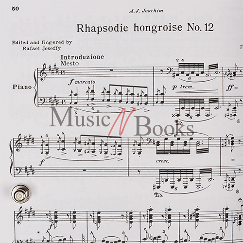 리스트 헝가리 광시곡 2권 9-15번 피아노 악보 Liszt Rhapsodies Hongroises [50257490]