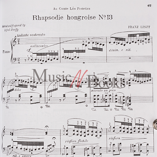 리스트 헝가리 광시곡 2권 9-15번 피아노 악보 Liszt Rhapsodies Hongroises [50257490]