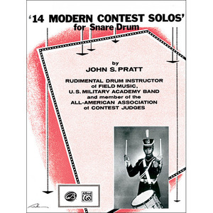 14 Modern Contest Solos (Snare Drum)스네어 루디먼트 교본[00-EL01416]