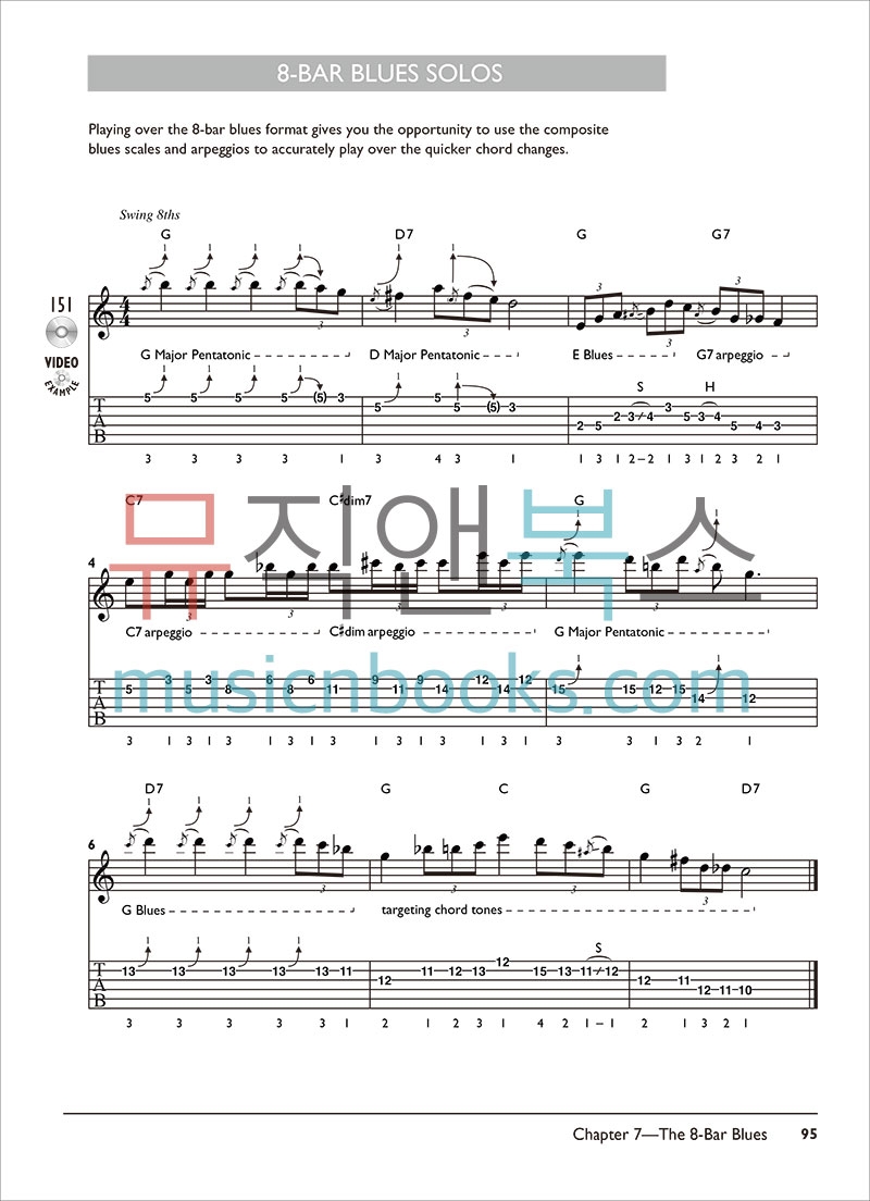 (할인) The Complete Blues Guitar Method: Mastering Blues Guitar 컴플리트 블루스 기타 메쏘드 상급 (DVD 포함) [00-40886]