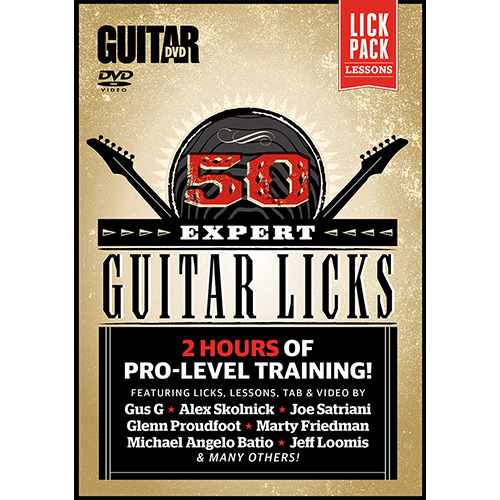 (할인) Guitar World: 50 Expert Guitar Licks 기타 레슨 DVD[56-42320]