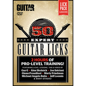 (할인) Guitar World: 50 Expert Guitar Licks 기타 레슨 DVD[56-42320]