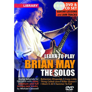 (할인) Brian May - Lick Library: Learn To Play Brian May (Queen) The Solos브라이언 메이 (퀸) 기타 레슨 DVD[RDR0319]