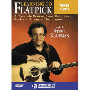 (할인) Learning to Flatpick 1, 2, 3 - Steve Kaufman스티브 카우프만 플랫피킹 레슨 DVD[00641587]