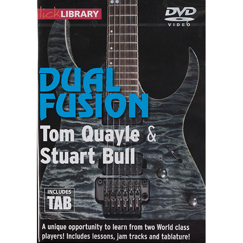 (할인) Lick Library: Tom Quayle And Stuart Bull - Dual Fusion톰 퀘일 & 스튜어트 불 - 듀얼 퓨전 기타 레슨 DVD[RDR0464]