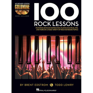 (할인) 록 피아노 키보드 교재 (CD 포함) 100 Rock Lessons (Keyboard) [00122262]