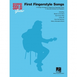 First Fingerstyle Songs 쉬운 핑거스타일 기타 타브 악보 [00129734]