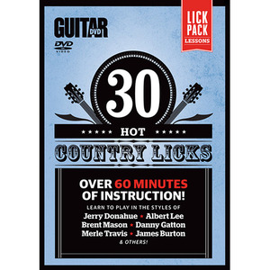 (할인) Guitar World: 30 Hot Country Licks 기타 레슨 DVD[56-42848]