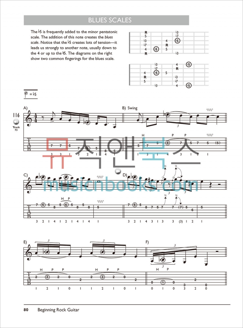 Complete Rock Guitar Method: Beginning Rock Guitar컴플리트 록 기타 메쏘드 초급 교재 (온라인 음원 동영상 포함)[00-39325]