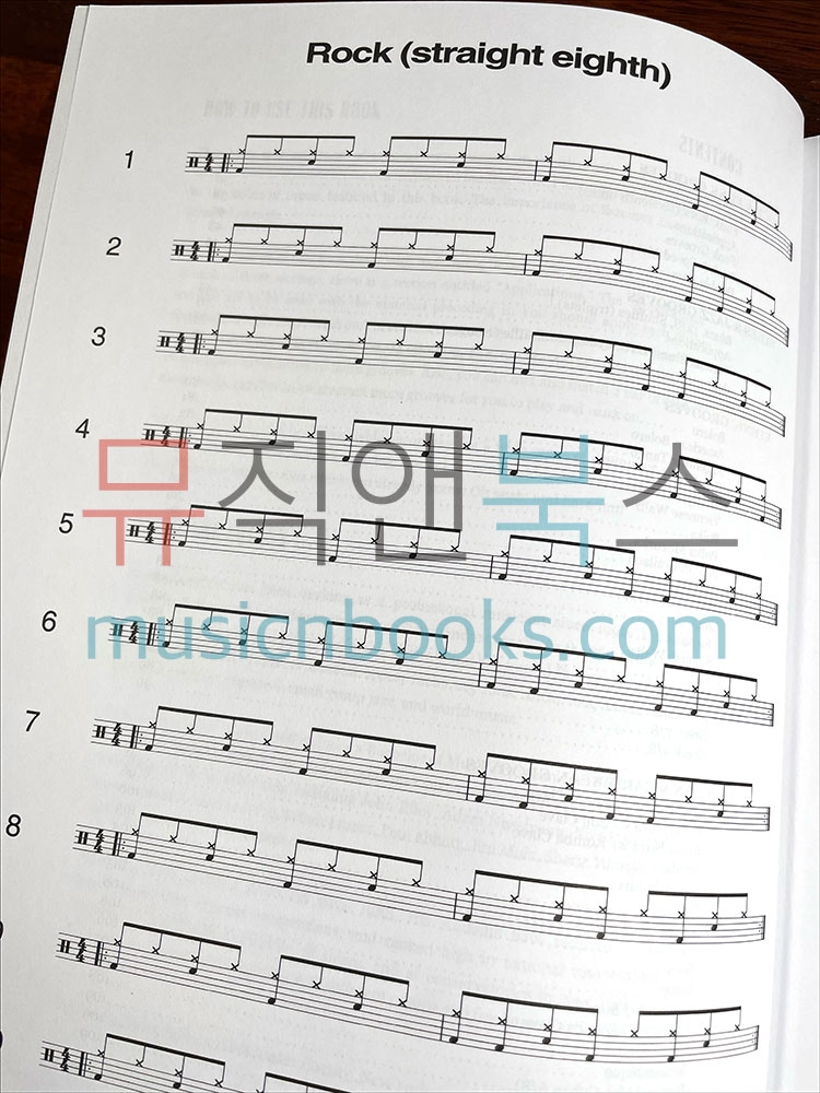 1001 드럼 그루브 교재 1001 Drum Grooves [02500337]