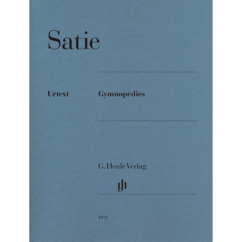 헨레 에릭 사티 짐노페디 Henle Satie 정식수입 원전 피아노 악보 [HN1072]