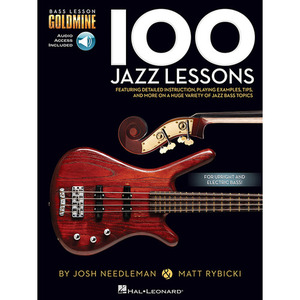 100 Jazz Lessons (Bass)100 재즈 레슨 (베이스)[00131462]