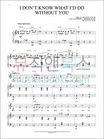 젠틀맨스 가이드 뮤지컬 OST 피아노 악보 [00125464] Hal Leonard