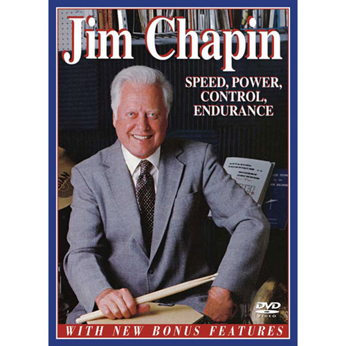 (할인) Jim Chapin - Speed, Power, Control, Endurance 짐 체이픈 드럼 레슨 DVD[00-32690]