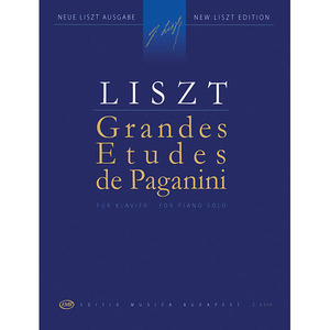 Liszt - Grandes Etudes de Paganini리스트 - 파가니니 대연습곡 1-6번 (부다페스트 판)[50511687]*