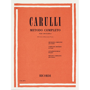 Carulli - M&eacute;todo Completo (Complete Method)카룰리 클래식 기타 교본[50013250]