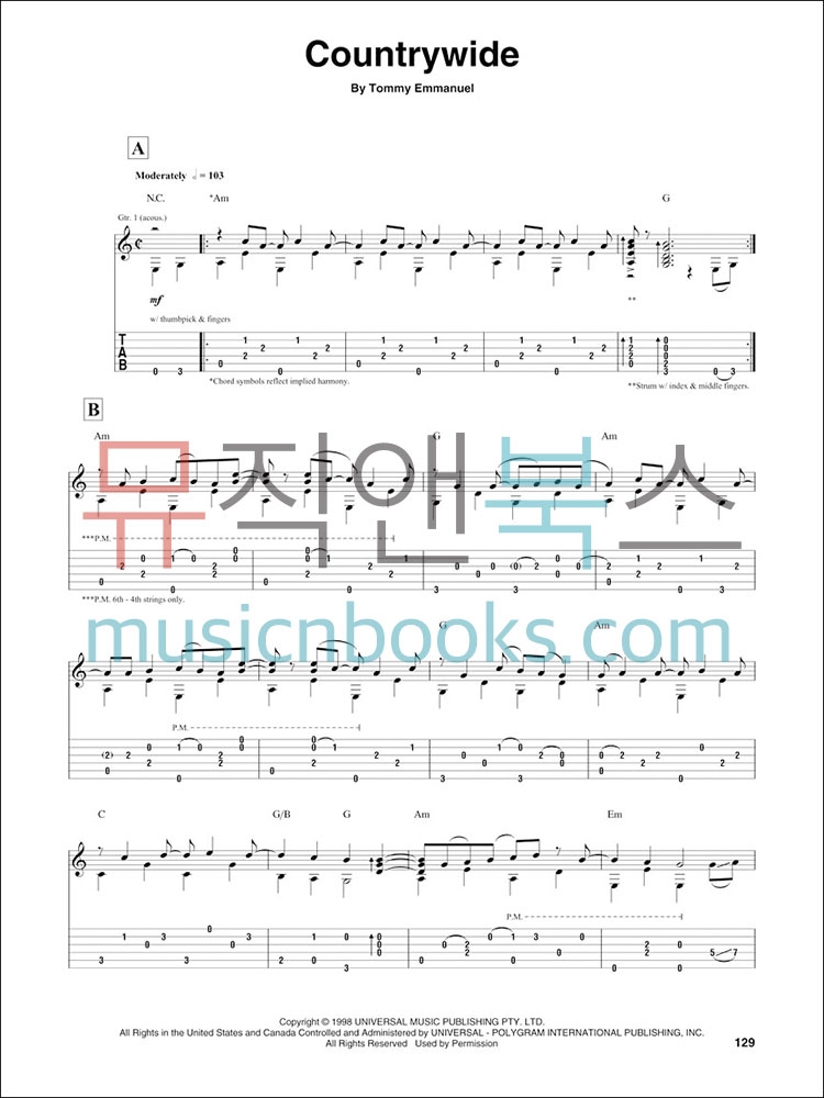 Tommy Emmanuel - Little by Little 토미 엠마뉴엘 [00139220]