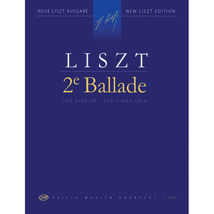 리스트 발라드 2번 부다페스트 피아노 악보 Liszt EMB [50511566]