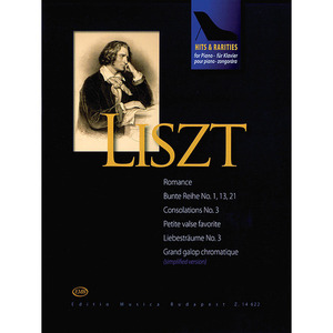 리스트 중급자를 위한 작품집 EMB 부다페스트 피아노 악보 Liszt Hits and Rarities [50486818]