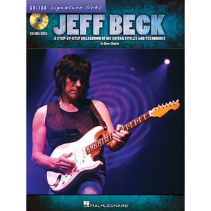 (할인) Jeff Beck제프 벡 기타 타브 악보 겸 교재 (CD 포함)[00696427]